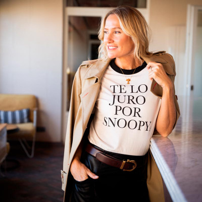 CAMISETA, "TE LO JURO POR SNOOPY"