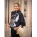 SUDADERA GRIS, " TE LO JURO POR SNOOPY"